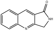 1H-피롤로[3,4-b]퀴놀린-1-온,2,3-디하이드로- 구조식 이미지