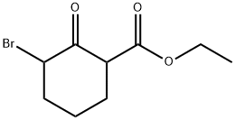 ethyl 3-bromo-2-oxocyclohexanecarboxylate  Structure