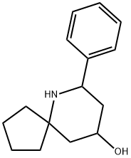 7-페닐-6-AZASPIRO[4.5]DECAN-9-OL 구조식 이미지