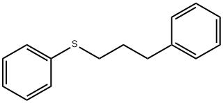 PHENYL 3-PHENYLPROPYL SULPHIDE Structure