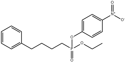 4-Phenylbutylphosphonic acid p-nitrophenylethyl ester Structure