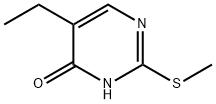 4(3H)-피리미디논,5-에틸-2-(메틸티오)- 구조식 이미지