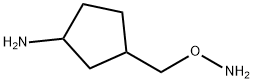 Cyclopentanamine, 3-[(aminooxy)methyl]- (9CI) 구조식 이미지