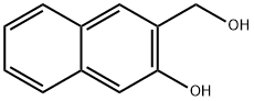 3-(Hydroxymethyl)naphthalen-2-ol 구조식 이미지