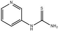 3-PYRIDYLTHIOUREA Structure