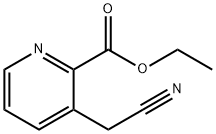 ethyl 3-(cyanoMethyl)picolinate 구조식 이미지