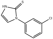 1-(3-CHLOROPHENYL)IMIDAZOLINE-2-THIONE Structure