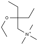 triethylcholine Structure