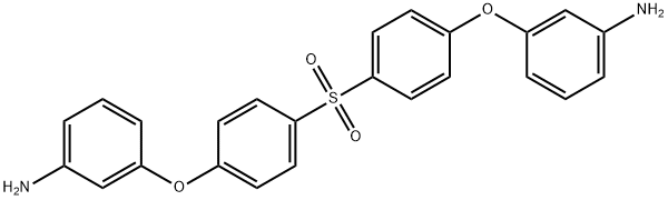 4,4'-BIS(3-AMINOPHENOXY)DIPHENYL SULFONE Structure