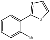 2-(2-Bromophenyl)thiazole 구조식 이미지