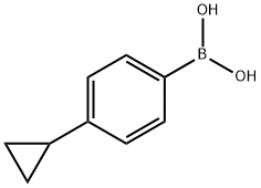 4-Cyclopropyl-benzeneboronic acid Structure