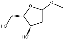 L-트레오-펜토푸라노사이드,메틸2-데옥시-(9CI) 구조식 이미지