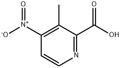 3-Methyl-4-nitropyridine-2-carboxylic acid Structure