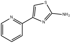 4-피리딘-2-YL-티아졸-2-일라민 구조식 이미지