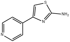4-피리딘-4-YL-티아졸-2-일라민 구조식 이미지
