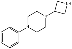 1-(3-AZETIDINYL)-4-PHENYL-PIPERAZINE Structure