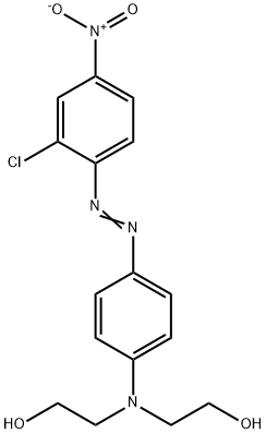 2,2'-[[4-[(2-클로로-4-니트로페닐)아조]페닐]이미노]비스에탄올 구조식 이미지
