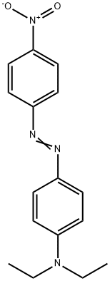 N,N-DIETHYL-4-(4-NITROPHENYLAZO)ANILINE 구조식 이미지