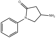4-amino-1-phenylpyrrolidin-2-one(SALTDATA: HCl 0.2H2O) 구조식 이미지