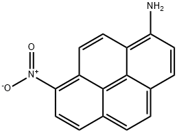 1-amino-8-nitropyrene Structure