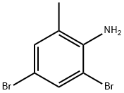 2,4-Dibromo-6-methylaniline Structure
