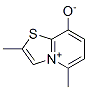 2,5-디메틸티아졸로[3,2-a]피리디늄-8-올레이트 구조식 이미지