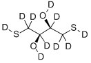 1,4-DITHIOTHREITOL-D10 구조식 이미지