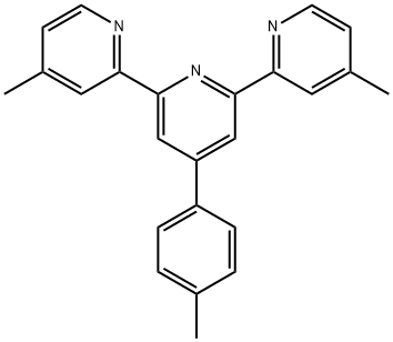 4,4-DIMETHYL-4-(4-METHYLPHENYL)-2,2:6,2- TERPYRIDINE 구조식 이미지