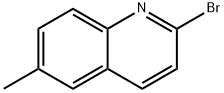 2-Bromo-6-methylquinoline 구조식 이미지