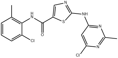 302964-08-5 N-(2-Chloro-6-methylphenyl)-2-[(6-chloro-2-methyl-4-pyrimidinyl)amino]-5-thiazolecarboxamide