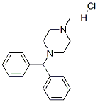 Cyclizine Hydrochloride 구조식 이미지