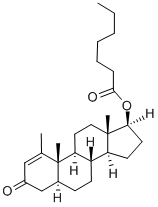 Methenolone enanthate 구조식 이미지