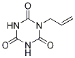 1,3,5-Triazine-2,4,6(1H,3H,5H)-trione, 1-(2-propenyl)- Structure