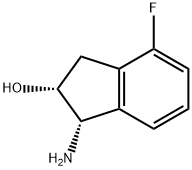 1-AMINO-4-FLUORO-INDAN-2-OL Structure