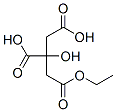 에틸디하이드로겐2-하이드록시프로판-1,2,3-트리카르복실레이트 구조식 이미지