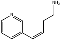3-Buten-1-amine,4-(3-pyridinyl)-,(3Z)-(9CI) 구조식 이미지