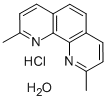 NEOCUPROINE HYDROCHLORIDE HYDRATE  98 구조식 이미지