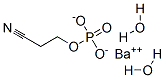 2-CYANOETHYL PHOSPHATE BARIUM SALT DIHYDRATE Structure