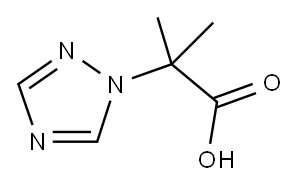 1H-1,2,4-Triazole-1-aceticacid,alpha,alpha-dimethyl-(9CI) Structure