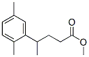 4-(2,5-Dimethylphenyl)valeric acid methyl ester Structure