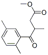 3-(2,5-디메틸벤조일)부티르산메틸에스테르 구조식 이미지