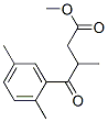 3-(2,5-Dimethylbenzoyl)butyric acid methyl ester Structure