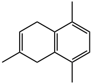 1,4,6-trimethyl-5,8-dihydronaphthalene Structure