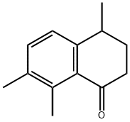 3,4-디히드로-4,7,8-트리메틸나프탈렌-1(2H)-온 구조식 이미지