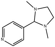 4-(1,3-DIMETHYL-2-IMIDAZOLIDINYL)PYRIDINE Structure