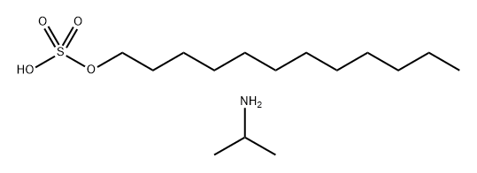 isopropylammonium decyl sulphate  Structure