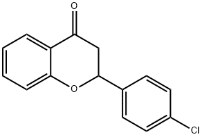 2-(4-CHLOROPHENYL)CHROMAN-4-ONE Structure