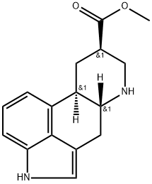 ERGOLINE-8-CARBOXYLIC ACID METHYL ESTER Structure