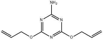 2,4-DIALLYLOXY-6-AMINO-1,3,5-TRIAZINE Structure