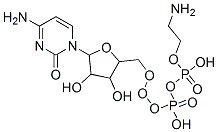 2-aminoethoxy-[[5-(4-amino-2-oxo-pyrimidin-1-yl)-3,4-dihydroxy-oxolan-2-yl]methoxy-hydroxy-phosphoryl]oxy-phosphinic acid 구조식 이미지